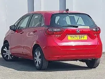 Used Honda Jazz Hybrid 109 HP (80 kW) 2021 Red Hatchback