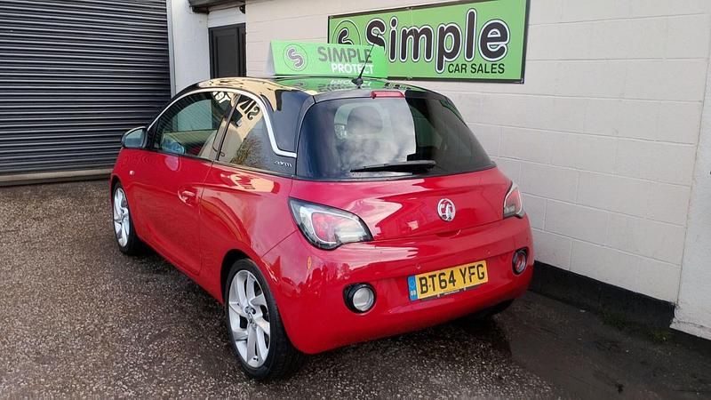 Used Vauxhall Adam Slam 2015 Red Hatchback