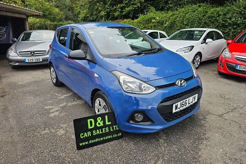 Blue Used 2016 Hyundai i10 Hatchback | £4,795 (Good price) - Image 1/1