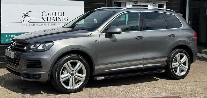 Grey Used 2014 VW Touareg R-line SUV | £12,995 (Fair price) - Image 1/4