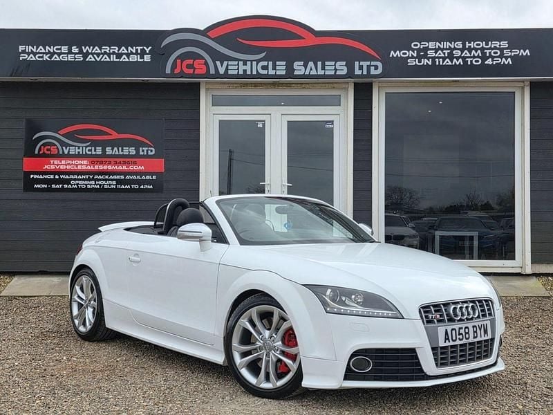 Used Audi TTS Performance 272 HP (200 kW) 2008 White Cabriolet