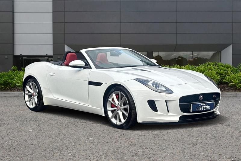 Used Jaguar F-Type Supercharged 2015 White Cabriolet