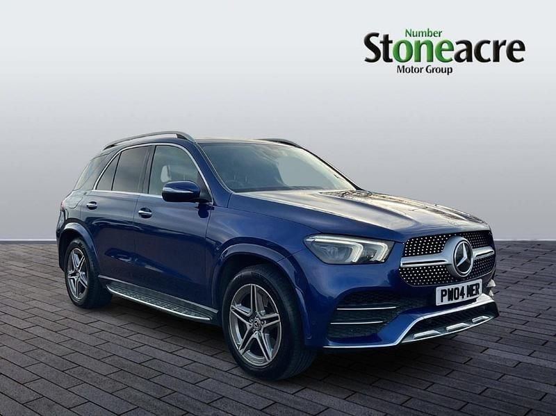 Blue Used 2019 Mercedes GLE300 AMG Line Premium Plus SUV | £30,995 (Good price) - Image 1/4