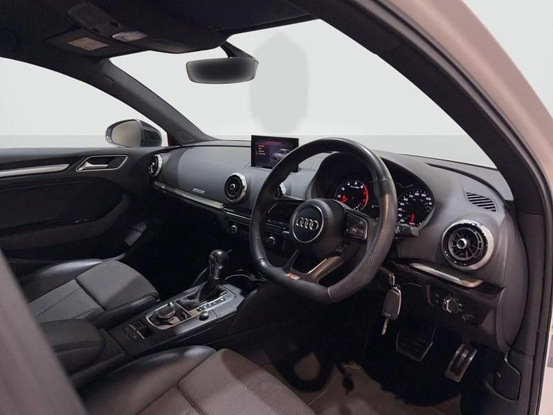 Used Audi A3 Black Edition 116 HP (85 kW) 2019 White Sedan