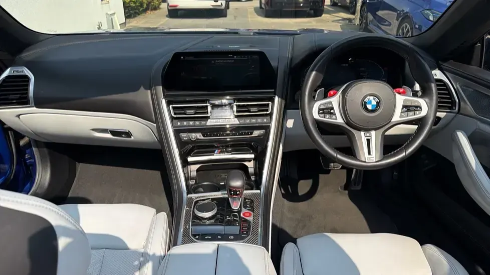 Used BMW M8 Competition Edition 616 HP (453 kW) 2021 Blue Cabriolet