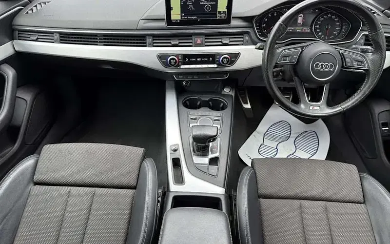 Used Audi A4 S-Line 252 HP (185 kW) 2017 White Estate