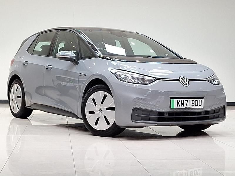 Used VW ID.3 Pro 106 kW (145 HP) 2021 Grey Hatchback