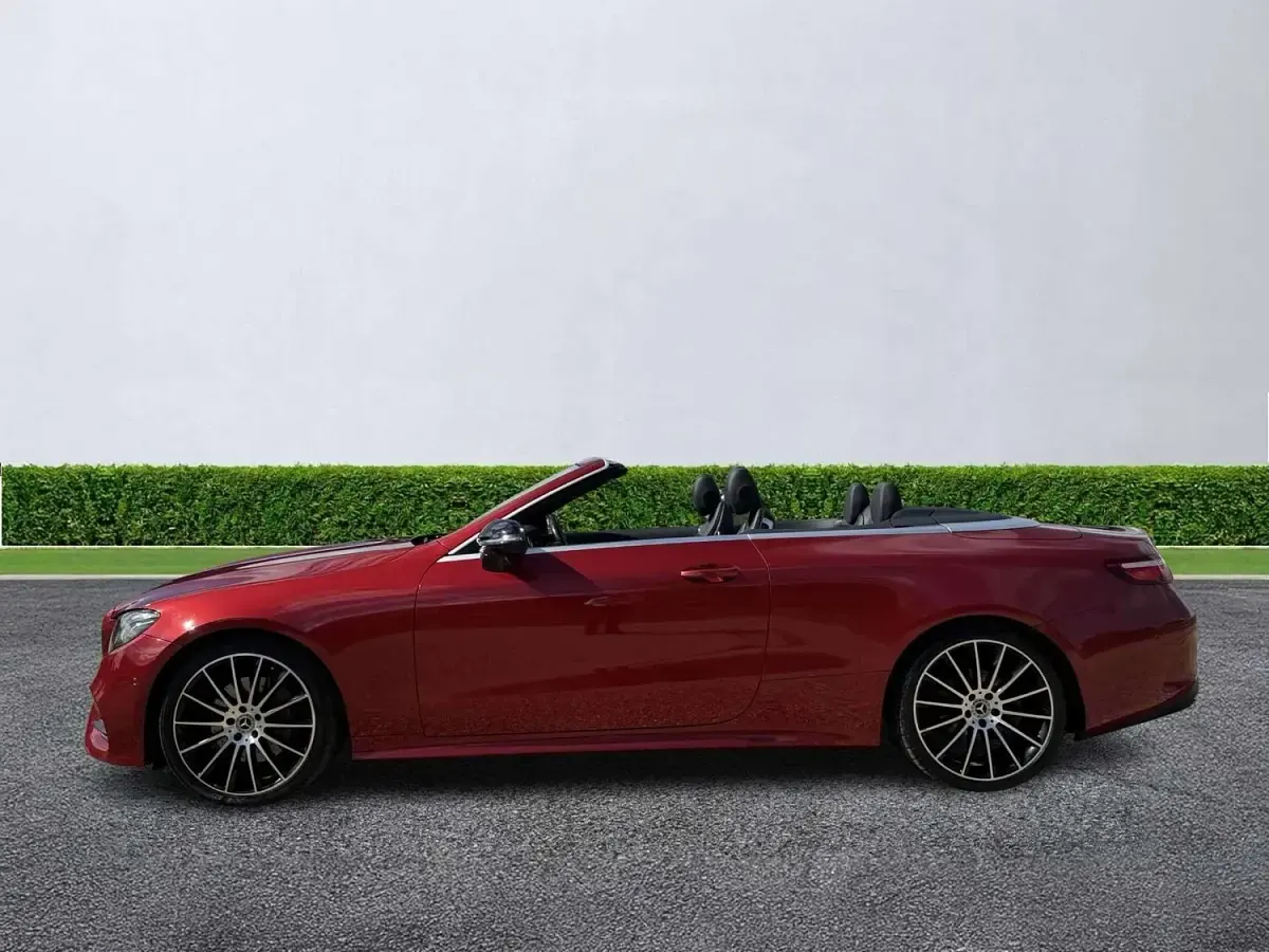 Used Mercedes E220 AMG line 2019 Red