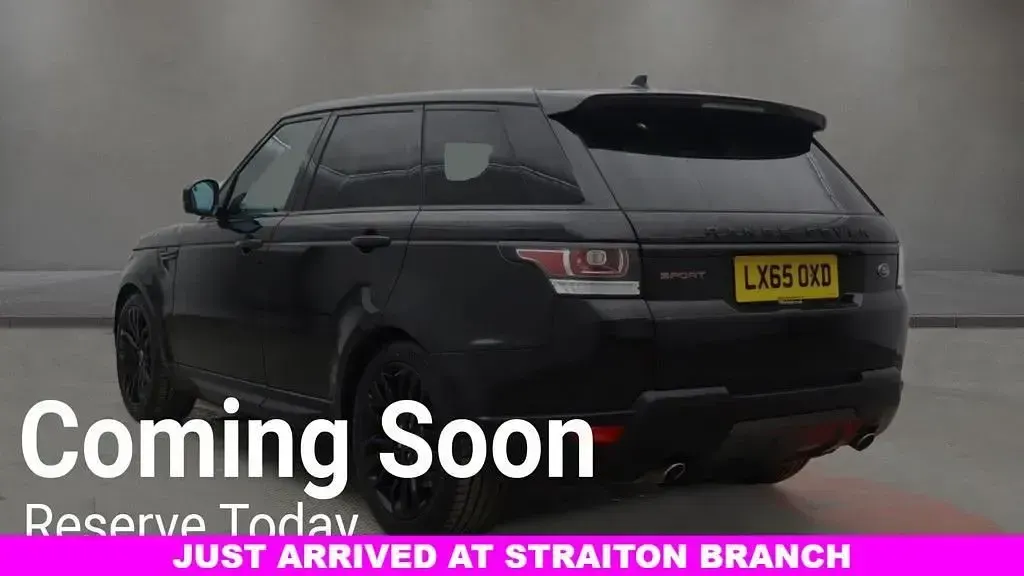 Used Land Rover Range Rover Sport HSE Dynamic 306 HP (225 kW) 2015 Black SUV