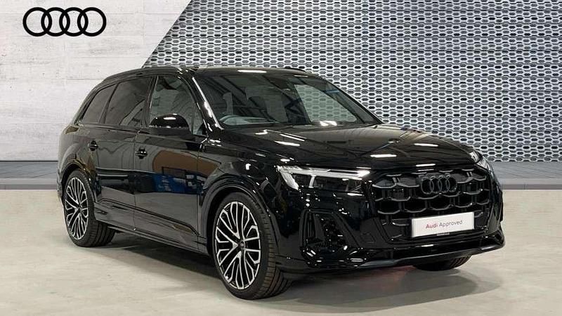 Black Used 2025 Audi SQ7 Comfort SUV | £79,991 (Expensive) - Image 1/4