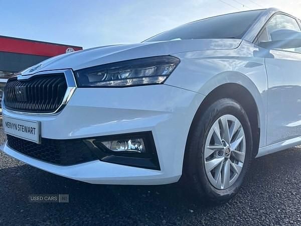 Used Skoda Fabia Comfort 2023 White Hatchback