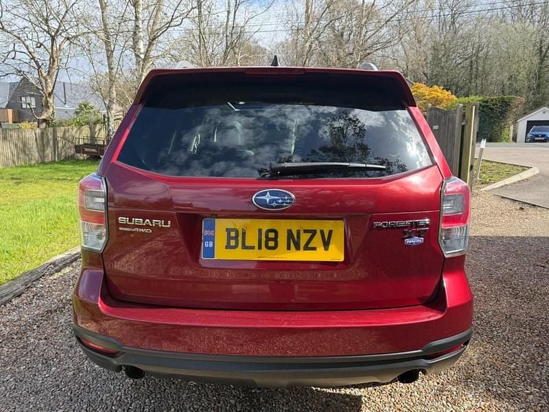 Used Subaru Forester 2018 Red SUV