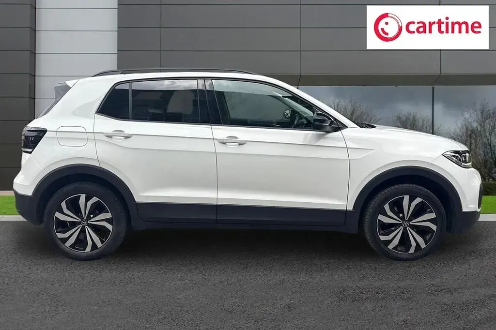 Used VW T-Cross Black Edition 115 HP (84 kW) 2024 White SUV
