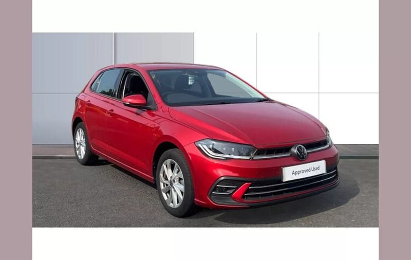 Red Used 2022 VW Polo Style Hatchback | £15,495 (Good price) - Image 1/4