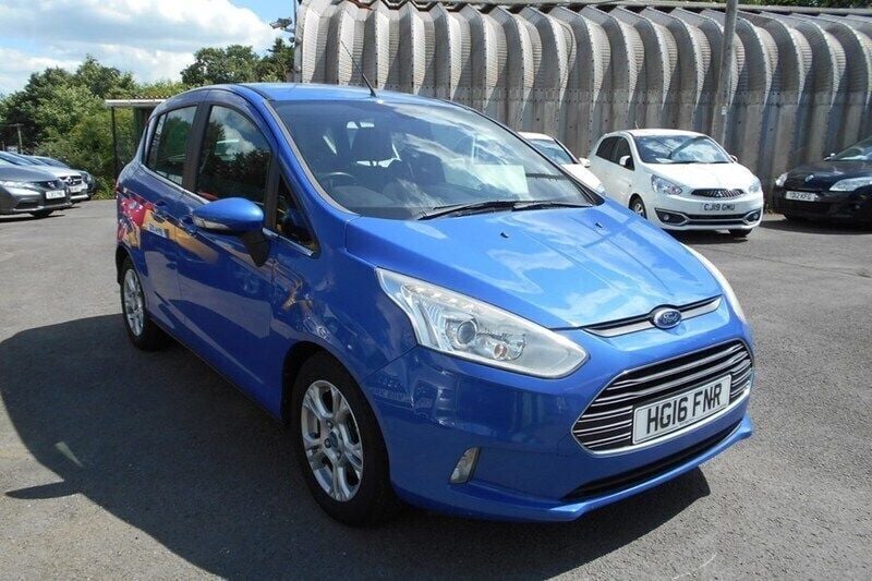 Blue Used 2016 Ford B-MAX Zetec MPV | £4,695 (Fair price) - Image 1/1