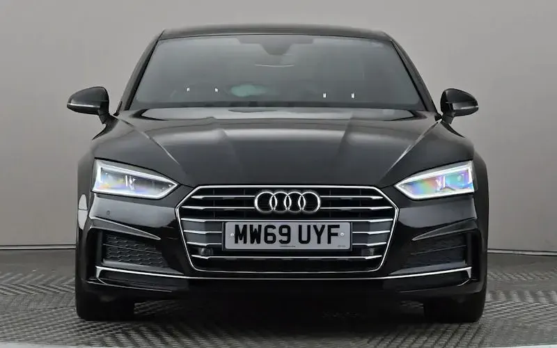 Used Audi A5 S-Line 150 HP (110 kW) 2019 Black Coupe