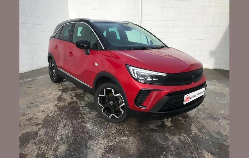 Used Vauxhall Crossland Ultimate 108 HP (79 kW) 2022 Red SUV