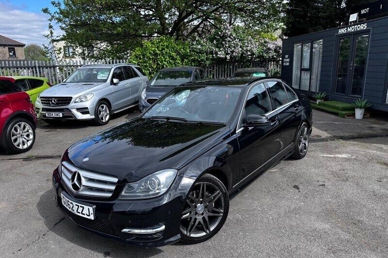 Black Used 2012 Mercedes C250 AMG Sedan | £6,150 (Good price) - Image 1/1