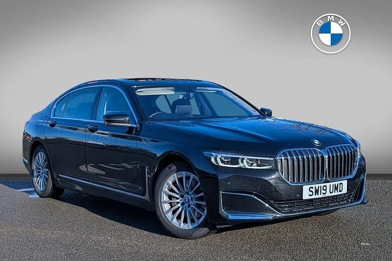 Black Used 2019 BMW 730L Comfort Edition Sedan | £27,987 (Fair price) - Image 1/4