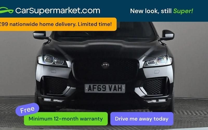 Used Jaguar F-Pace Chequered Flag 179 HP (131 kW) 2020 Black SUV