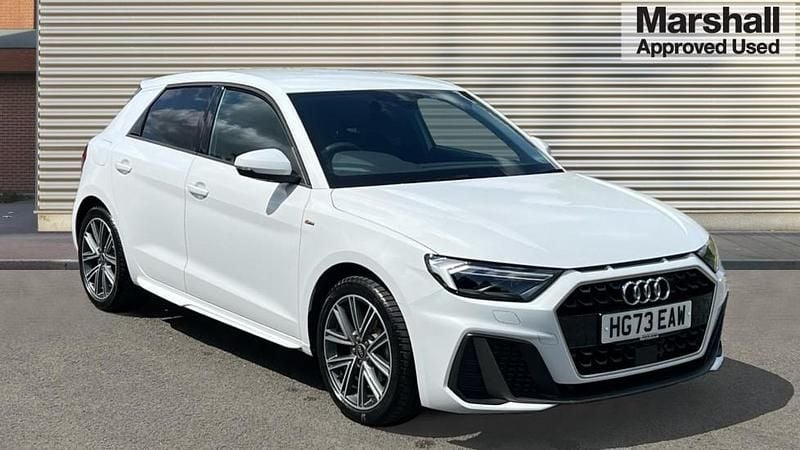 White Used 2023 Audi A1 S-Line Hatchback | £20,790 (Good price) - Image 1/4