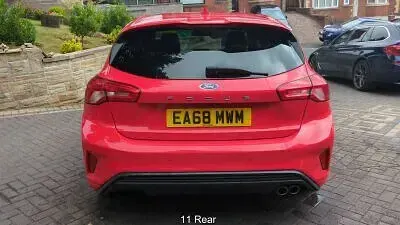 Used Ford Focus ST-Line X 2018 Red Hatchback