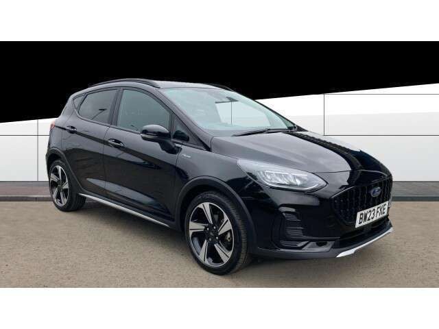 Black Used 2023 Ford Fiesta Active Hatchback | £14,761 (Fair price) - Image 1/4