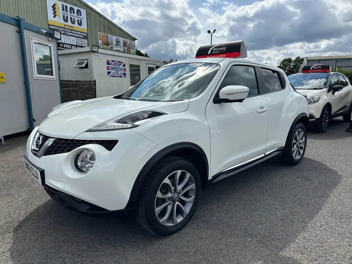 Used Nissan Juke Tekna 110 HP (80 kW) 2018 White SUV