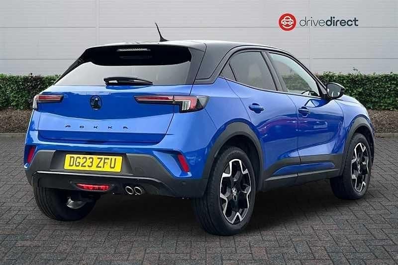 Used Vauxhall Mokka Ultimate 130 HP (95 kW) 2023 Blue SUV