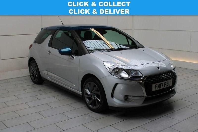 Silver Used 2017 DS Automobiles DS3 Elegance Hatchback | £5,200 (Fair price) - Image 1/3