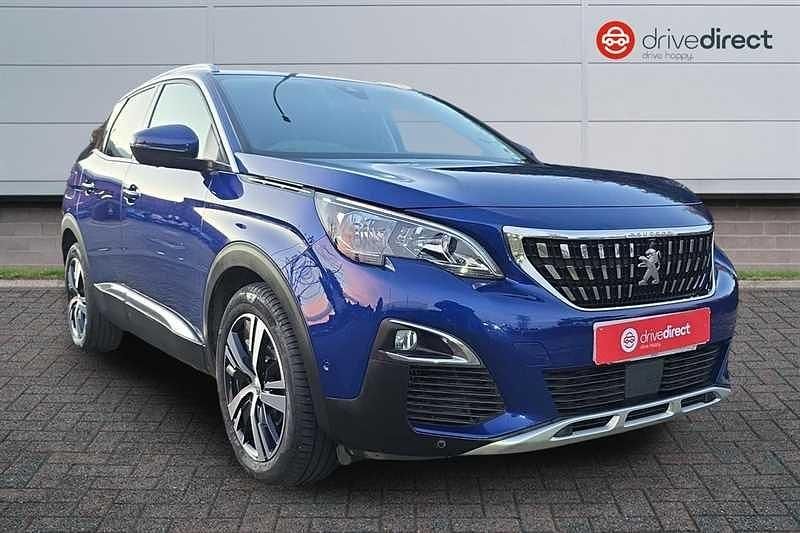 Blue Used 2019 Peugeot 3008 Allure Hatchback | £14,000 (Fair price) - Image 1/4