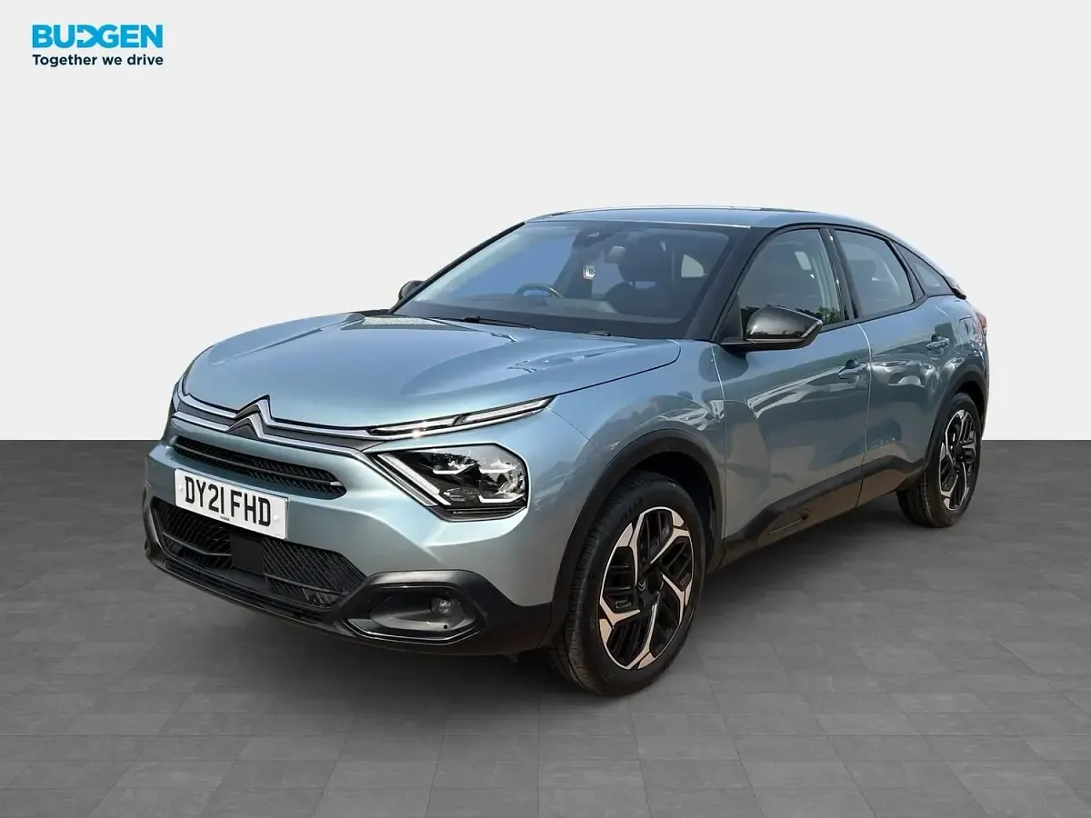 Used Citroën C4 PureTech 102 HP (75 kW) 2021 Blue Hatchback