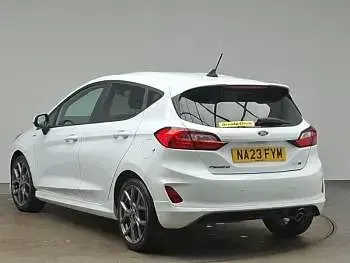 Used Ford Fiesta ST-Line 125 HP (91 kW) 2023 White Hatchback