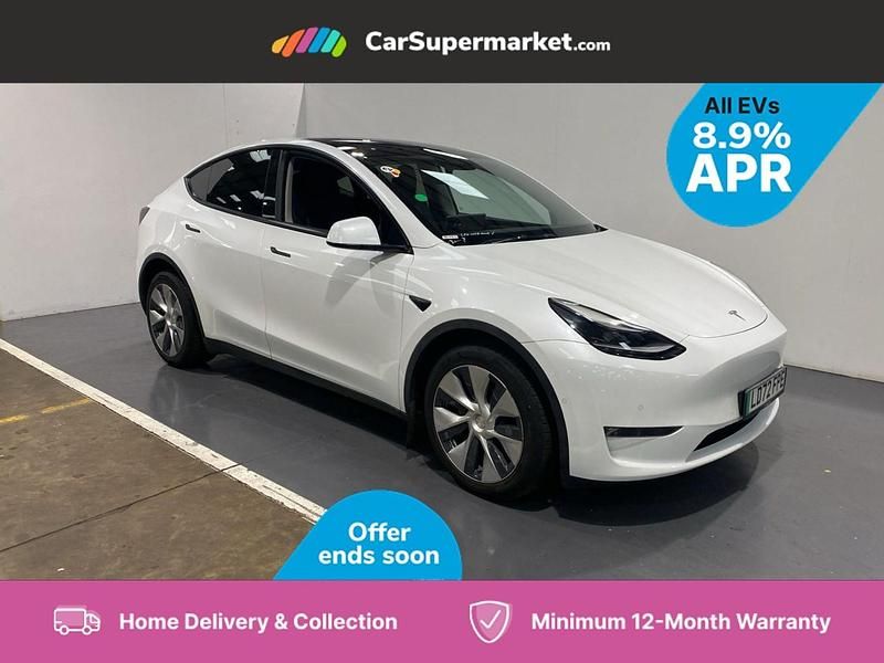 White Used 2022 Tesla Model Y Long Range AWD SUV | £27,697 (Fair price) - Image 1/3