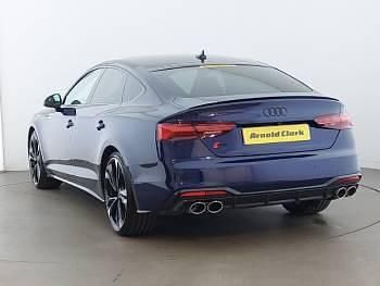 Used Audi A5 Black Edition 341 HP (250 kW) 2024 Blue Hatchback