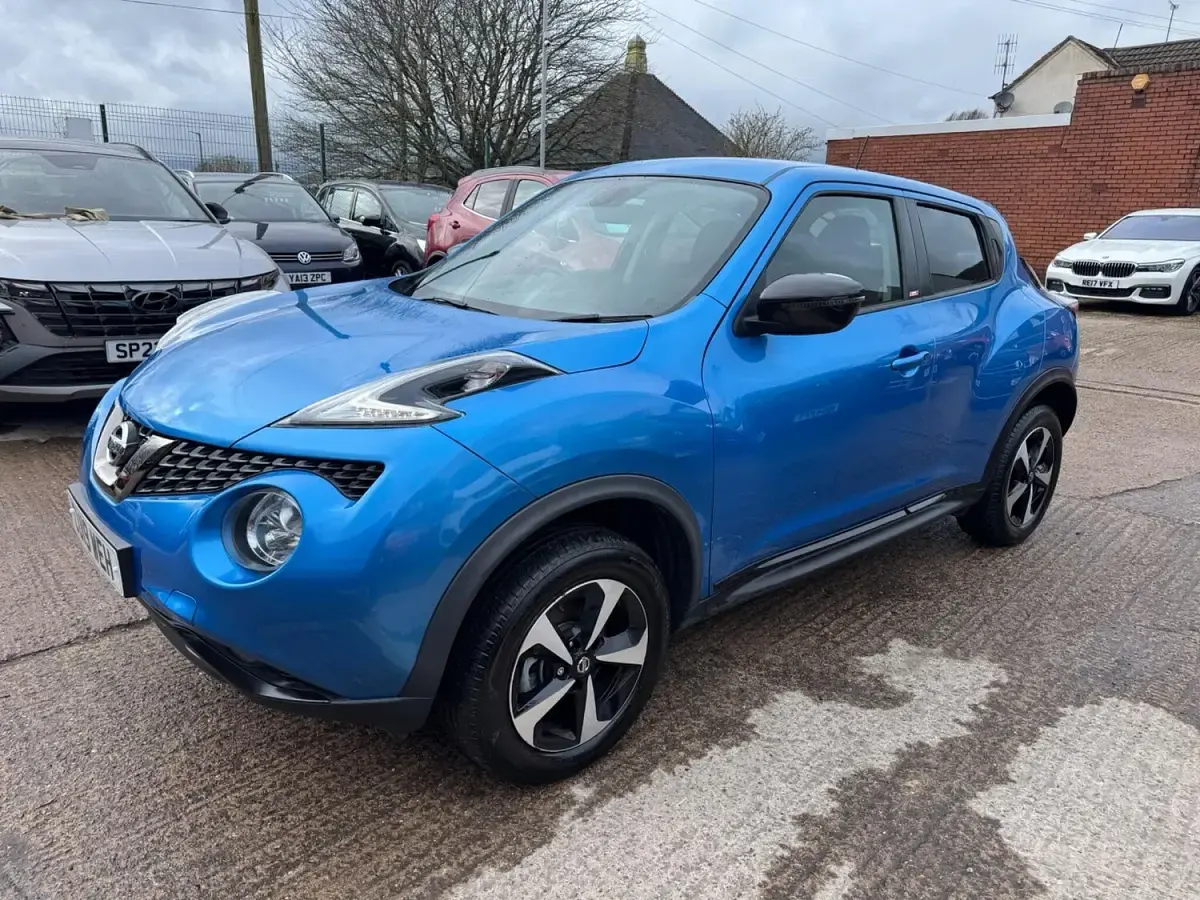 Used Nissan Juke 112 HP (82 kW) 2019 Blue SUV