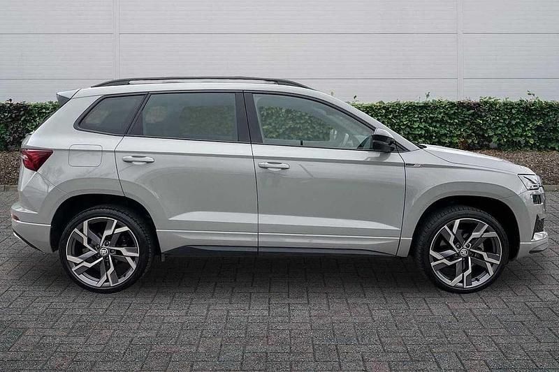 Used Skoda Karoq SportLine 110 HP (80 kW) 2022 Meteor grey SUV