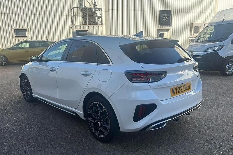 White Used 2022 Kia Ceed GT-Line Hatchback | £17,995 (Fair price) - Image 1/3