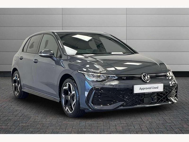 Grey New 2025 VW Golf VIII R-line Hatchback | £31,990 (Expensive) - Image 1/4
