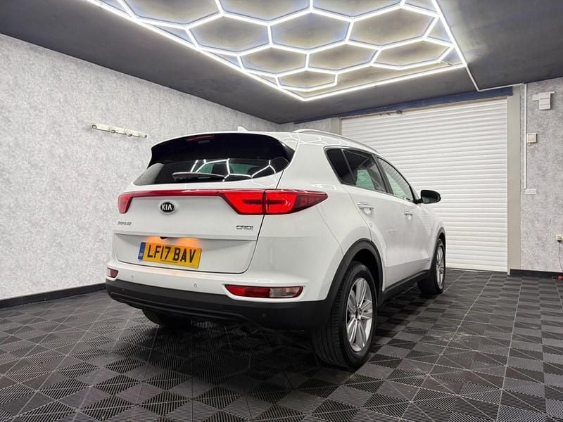 Begagnad Kia Sportage 2017 Vit SUV