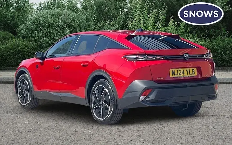 Used Peugeot 408 GT 131 HP (96 kW) 2024 Exilir red SUV