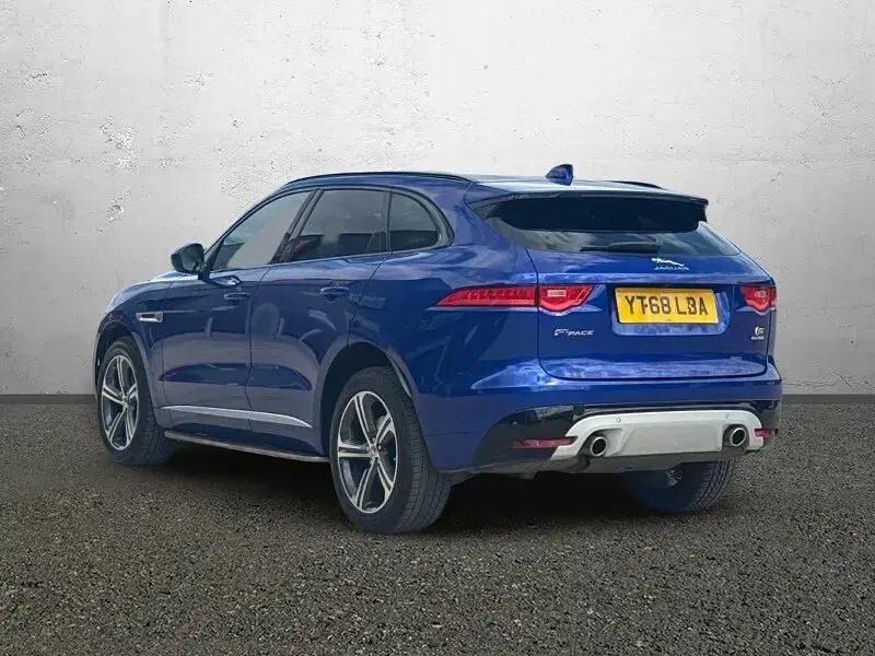 Used Jaguar F-Pace S 2018 Blue SUV