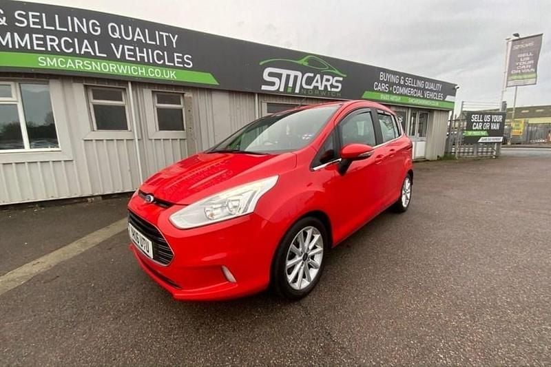 Red Used 2016 Ford B-MAX Titanium MPV | £7,850 (Fair price) - Image 1/1