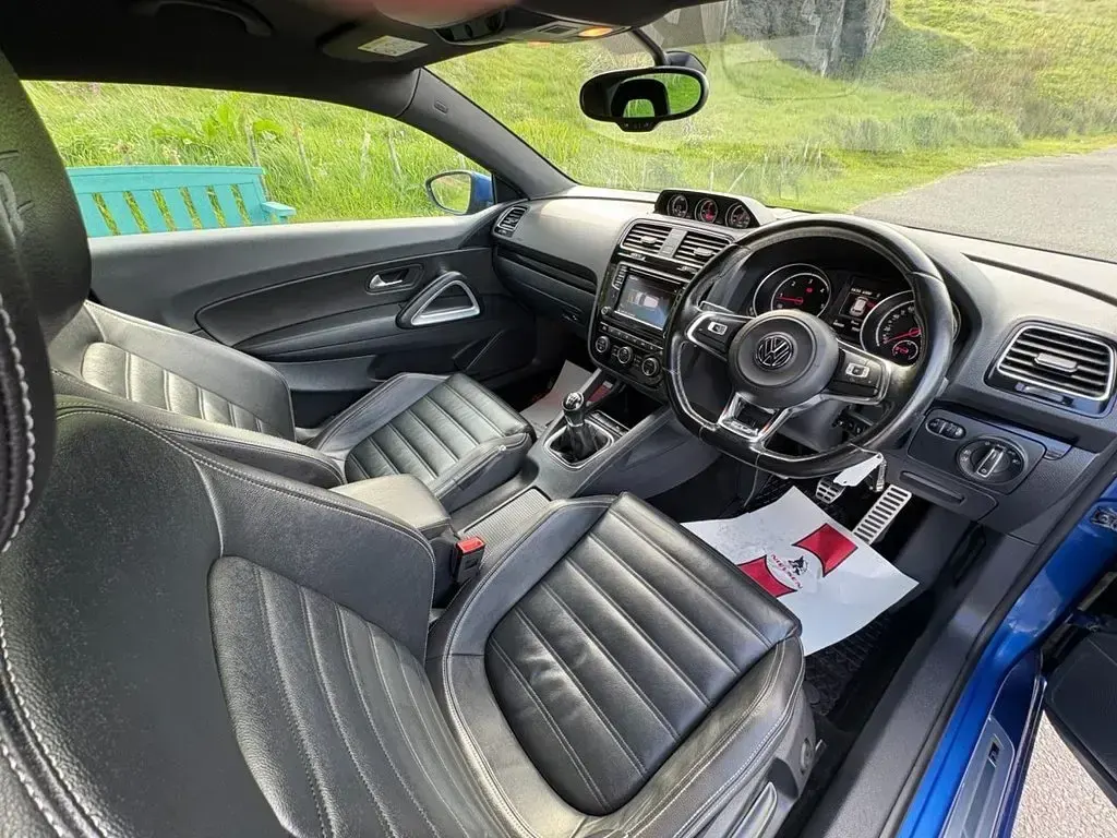 Used VW Scirocco R-line 2015 Blue Coupe