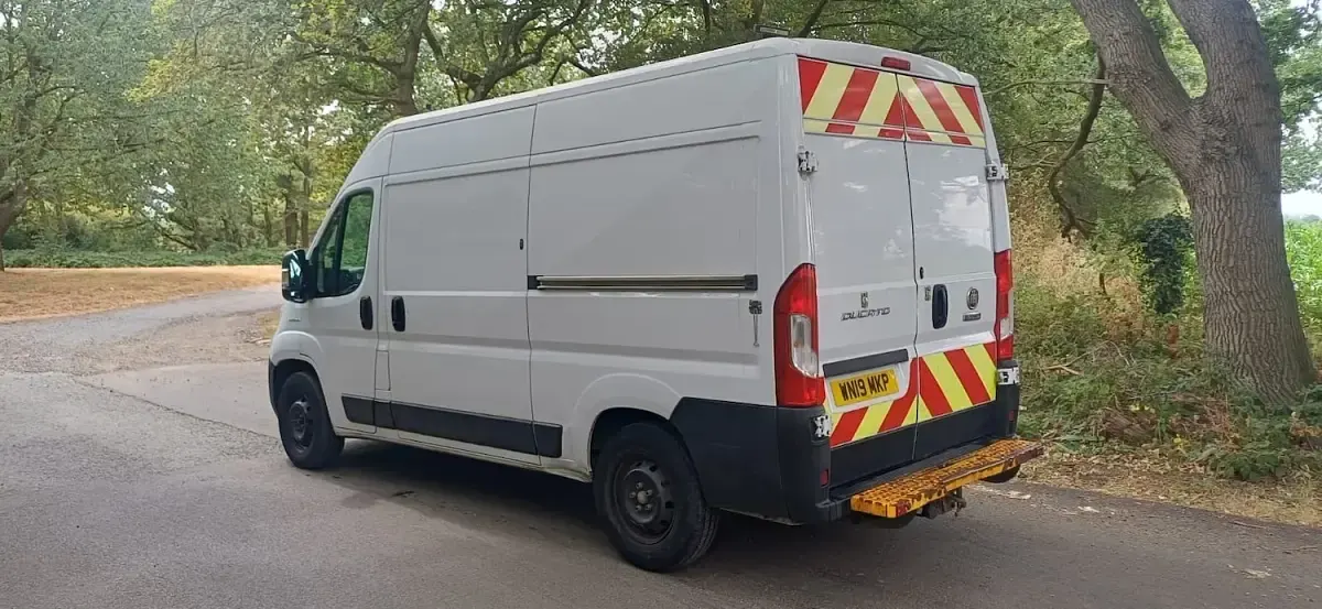 Used Fiat Ducato 115 HP (84 kW) 2019 White Van