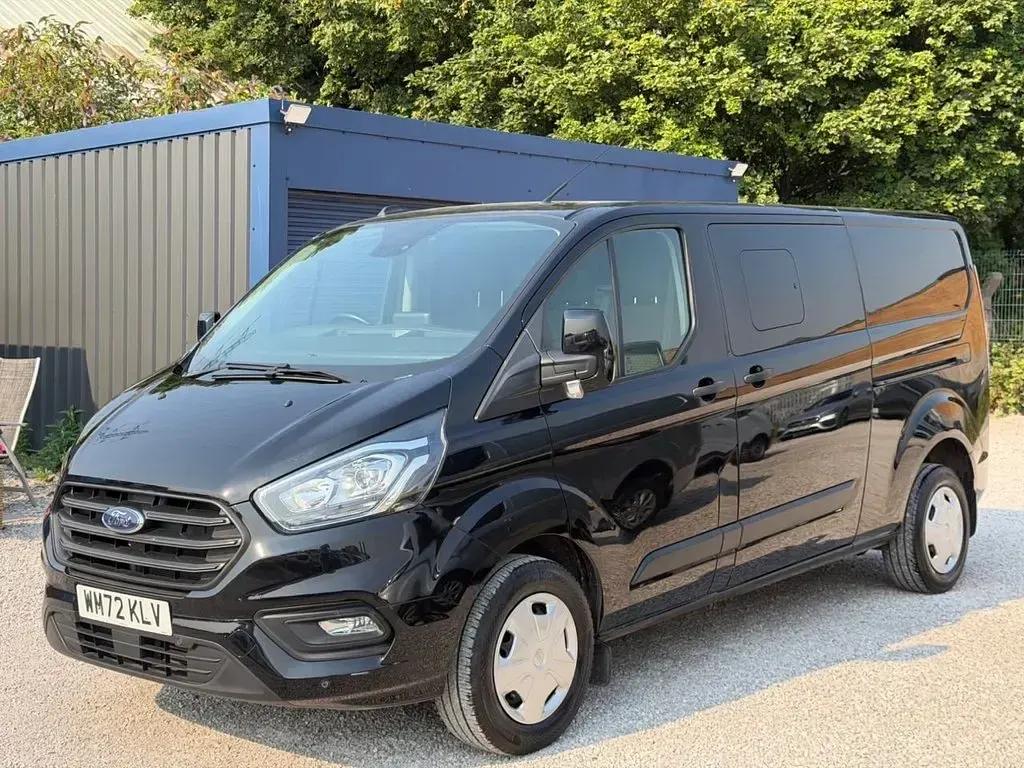 Used Ford Transit Custom Trend 130 HP (95 kW) 2023 Black Van