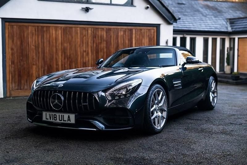 Used Mercedes AMG GT Premium 2018 Black Cabriolet
