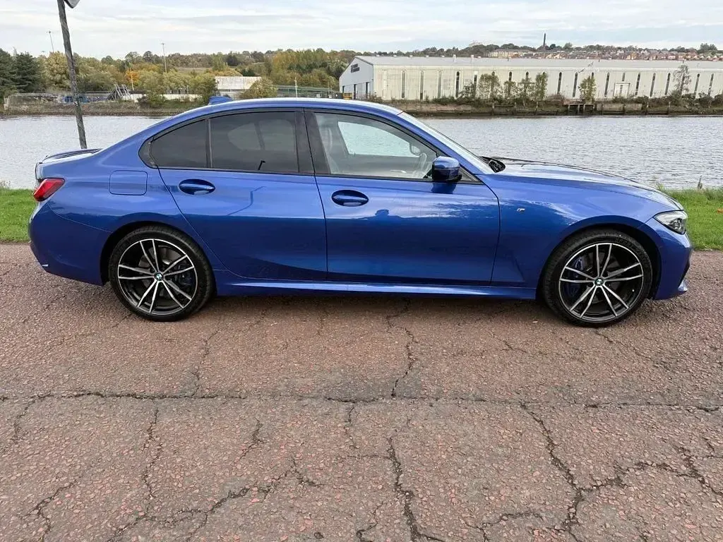 Used BMW 330e M Sport 2021 Blue Sedan