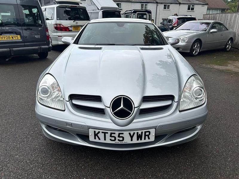 Used Mercedes SLK200 163 HP (119 kW) 2005 Silver Cabriolet