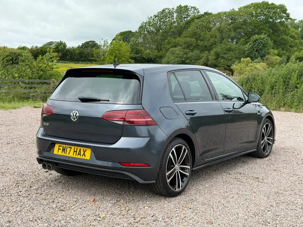 Used VW Golf VII GTD 2017 Blue Hatchback